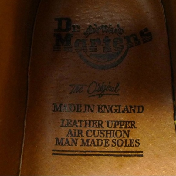 Dr. Martens suede shoes . made in ENGLAND - Picture 6 of 6